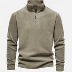 Aveline the Label | Men’s Half-Zip Long-Sleeve Sweater