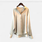 Aveline the Label | Women’s Silk Satin Blouse