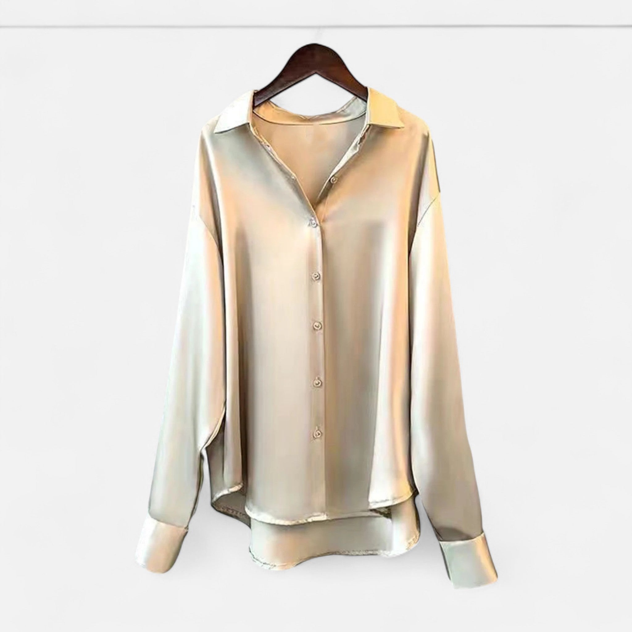 Aveline the Label | Women’s Silk Satin Blouse