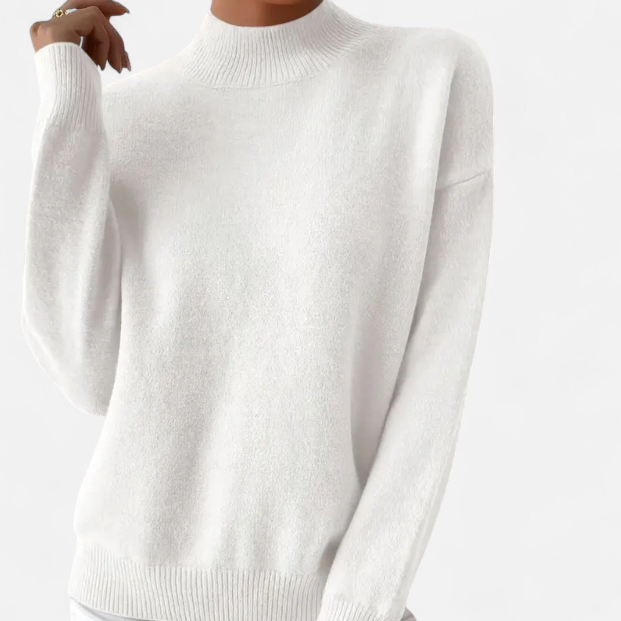Aveline the Label | Women’s Mock Neck Long Sleeve Sweater