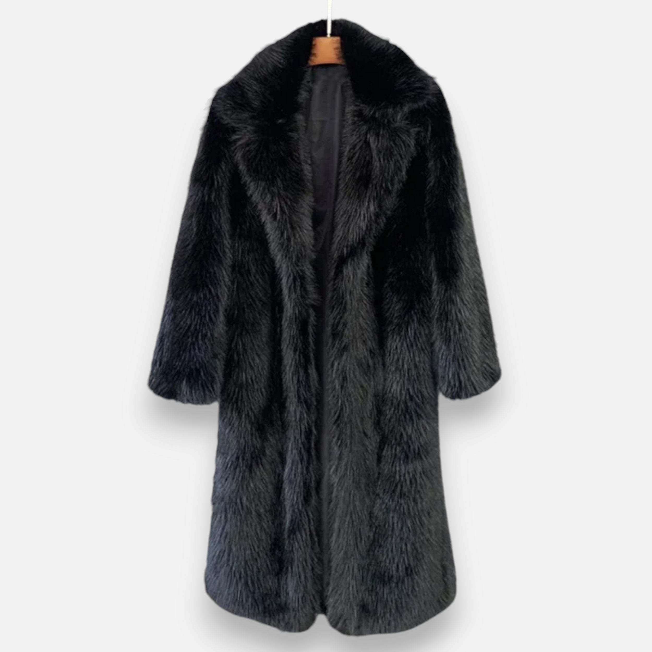 Aveline the Label | Women’s Long Faux Fur Overcoat