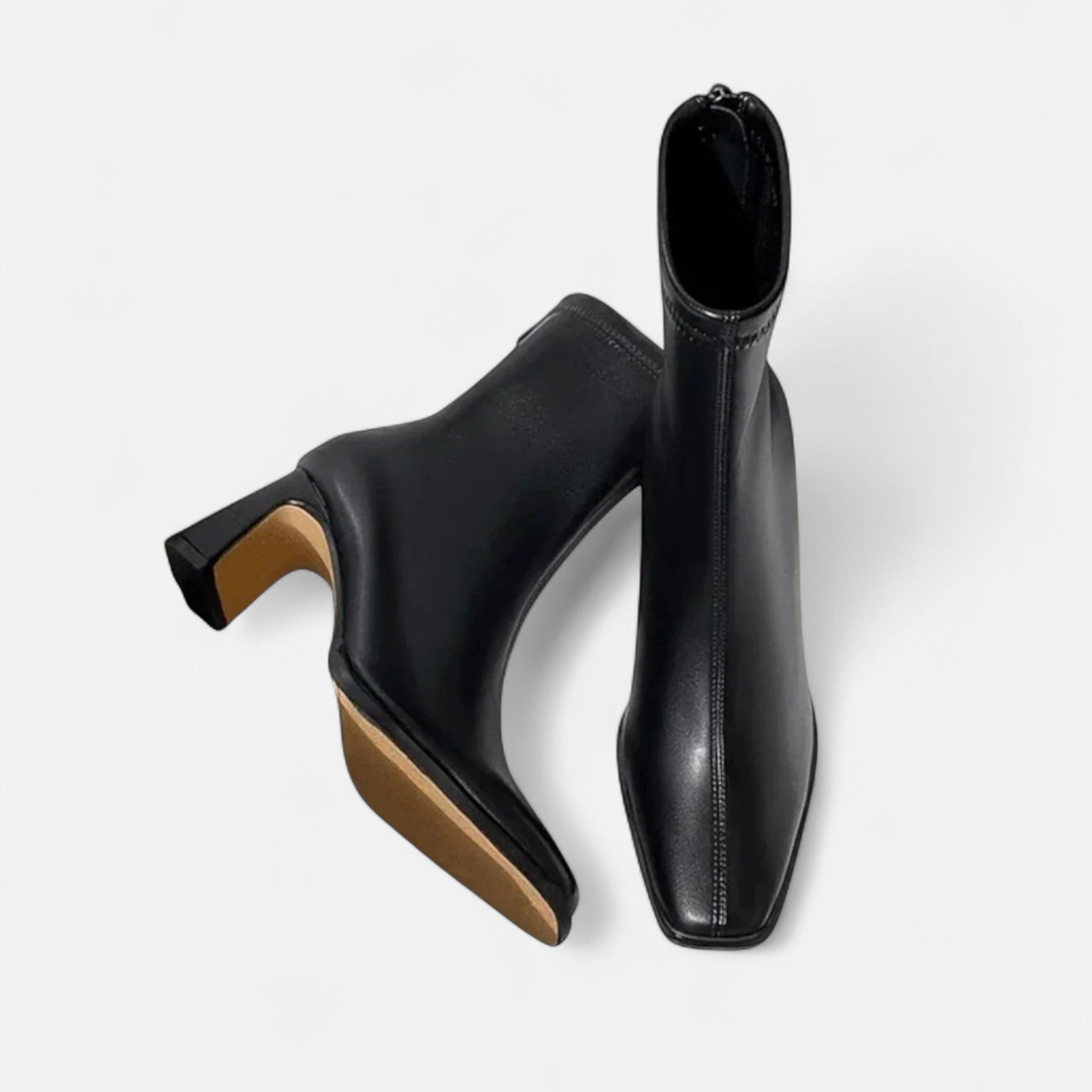 Aveline the Label | Women’s Vintage Square-Toe Ankle Boots