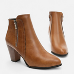 Aveline the Label | Women’s Vintage Zip-Heel Boots