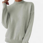 Aveline the Label | Women’s Mock Neck Long Sleeve Sweater
