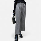Aveline the Label | Women’s High-Waist Straight Wide-Leg Trousers