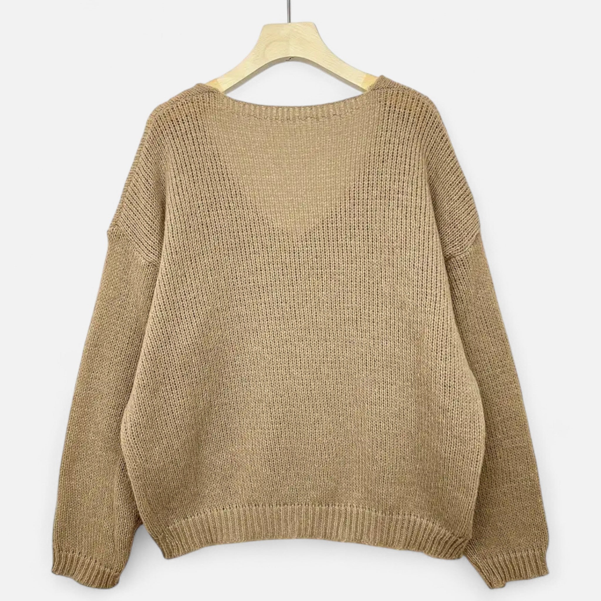 Aveline the Label | Women’s V-Neck Pullover Sweater