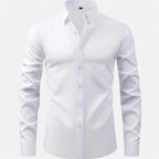 Aveline the Label | Men’s Slim-Fit Long-Sleeve Shirt with Stretch
