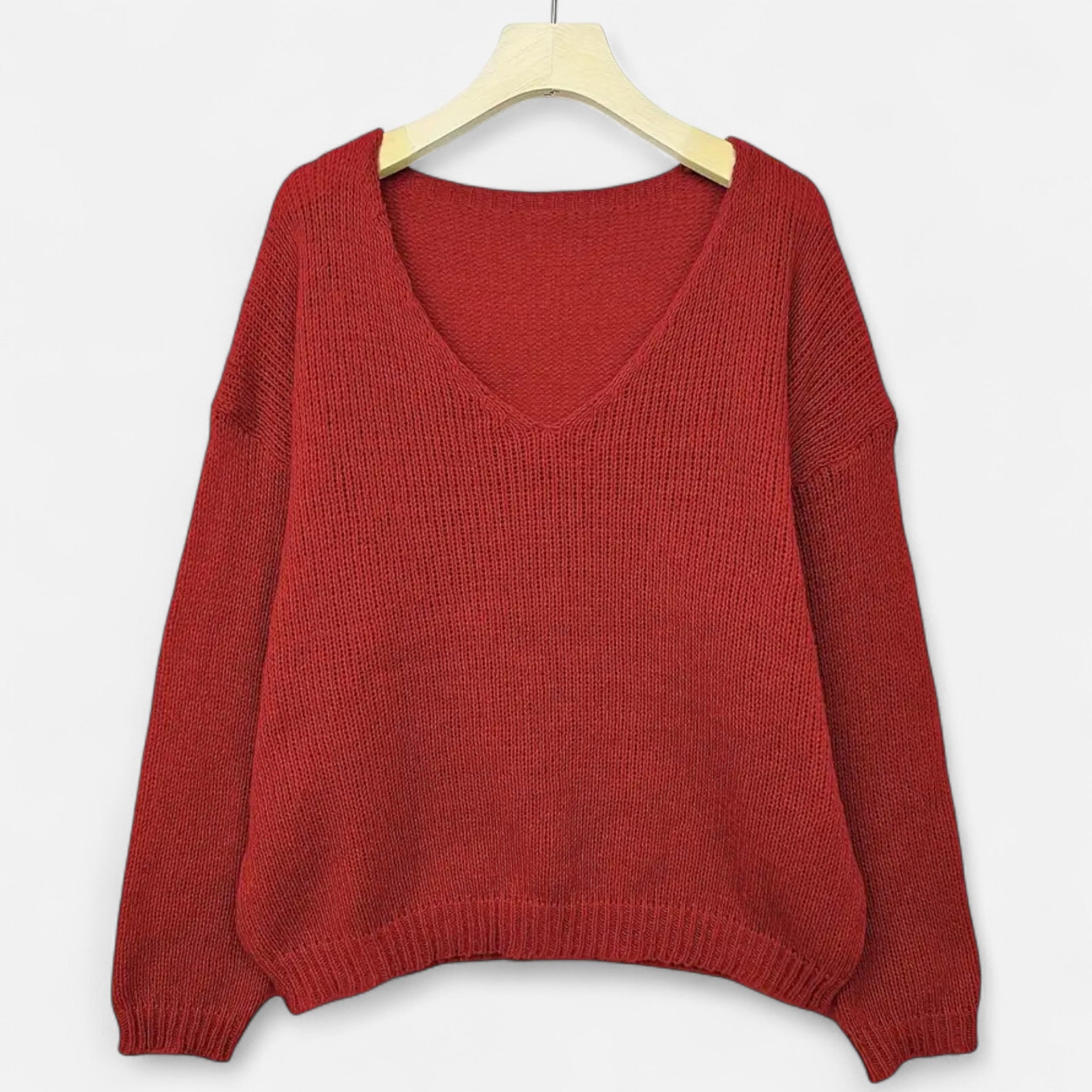 Aveline the Label | Women’s V-Neck Pullover Sweater