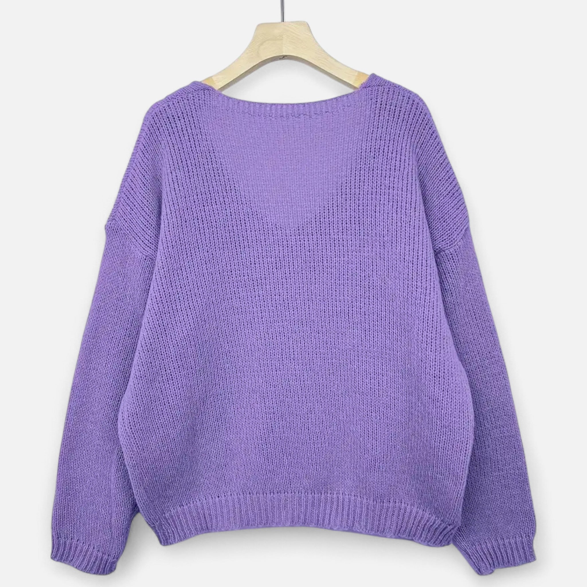Aveline the Label | Women’s V-Neck Pullover Sweater