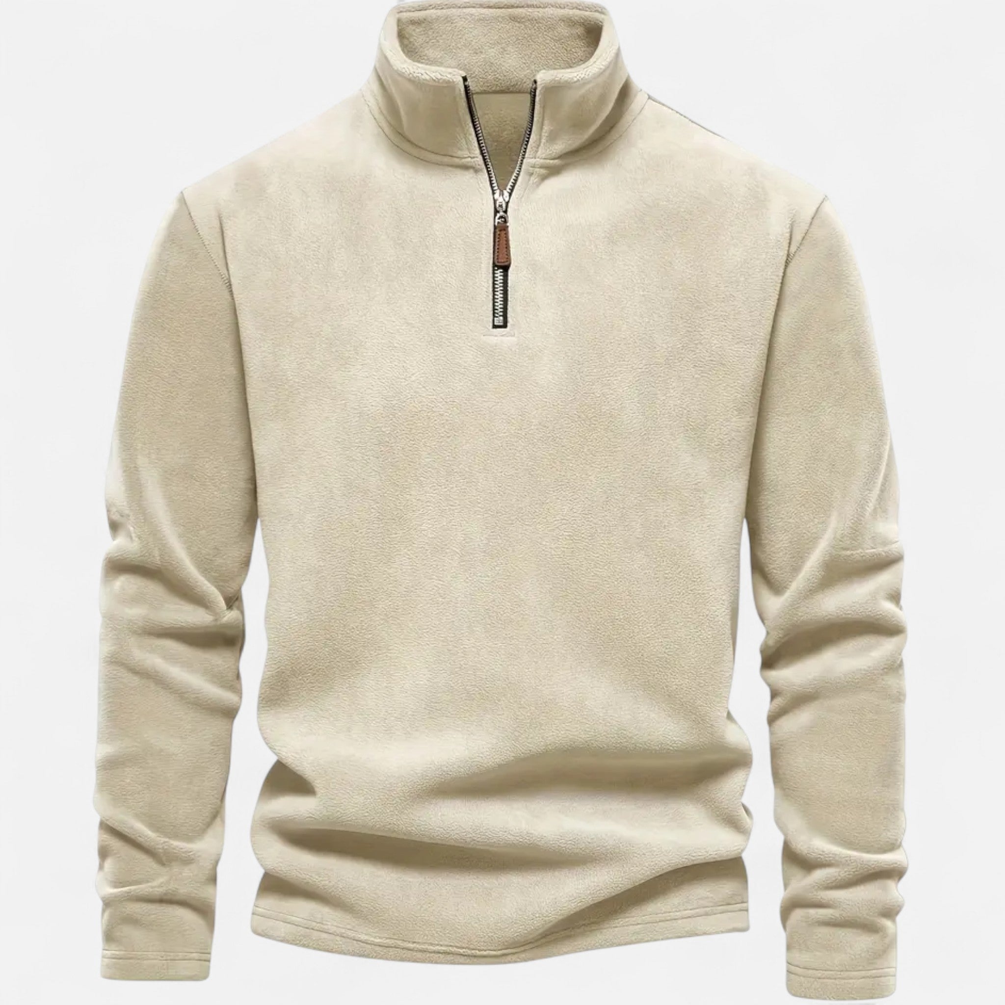 Aveline the Label | Men’s Half-Zip Long-Sleeve Sweater