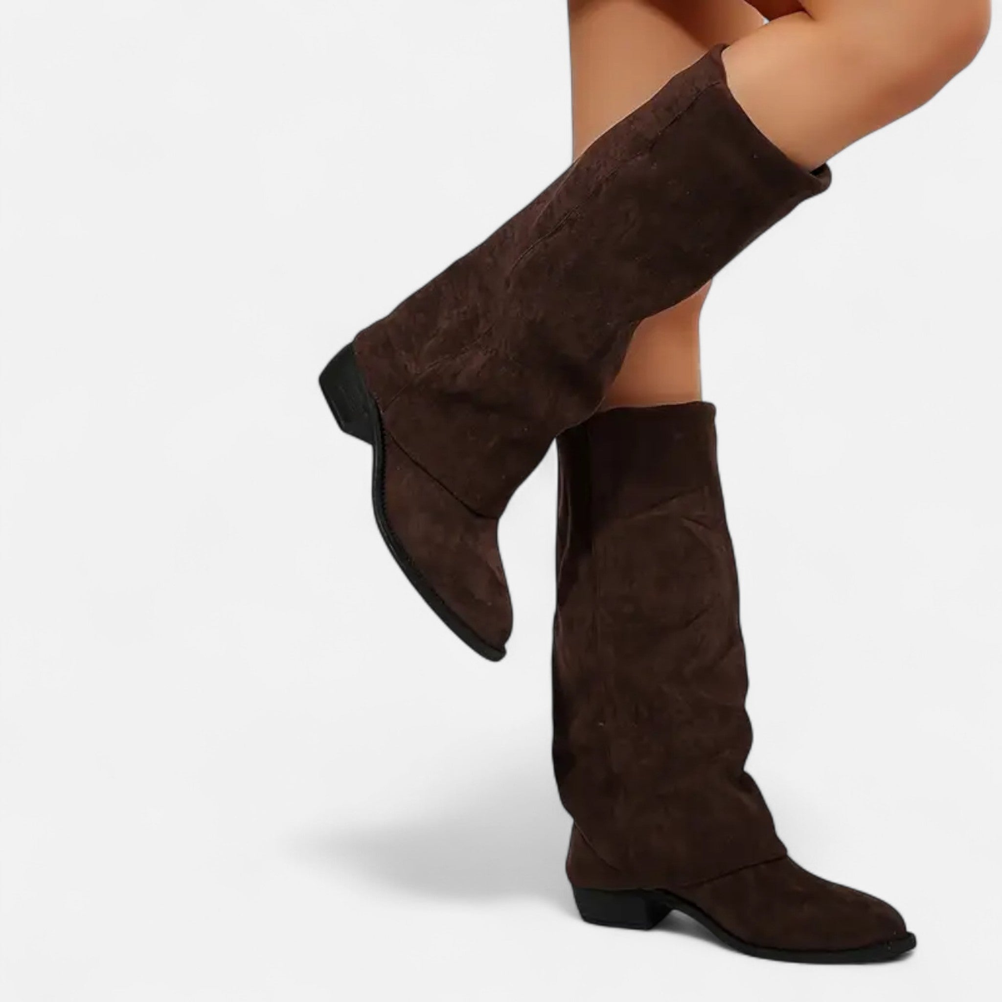 Aveline the Label | Women’s Chunky Heel Long Boots