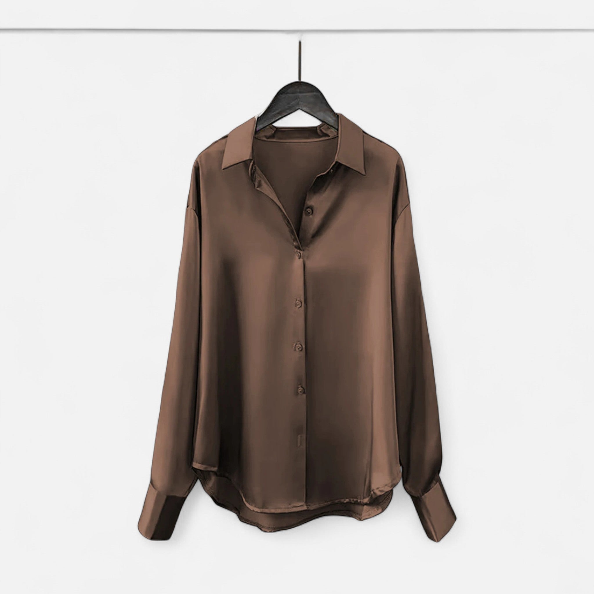 Aveline the Label | Women’s Silk Satin Blouse