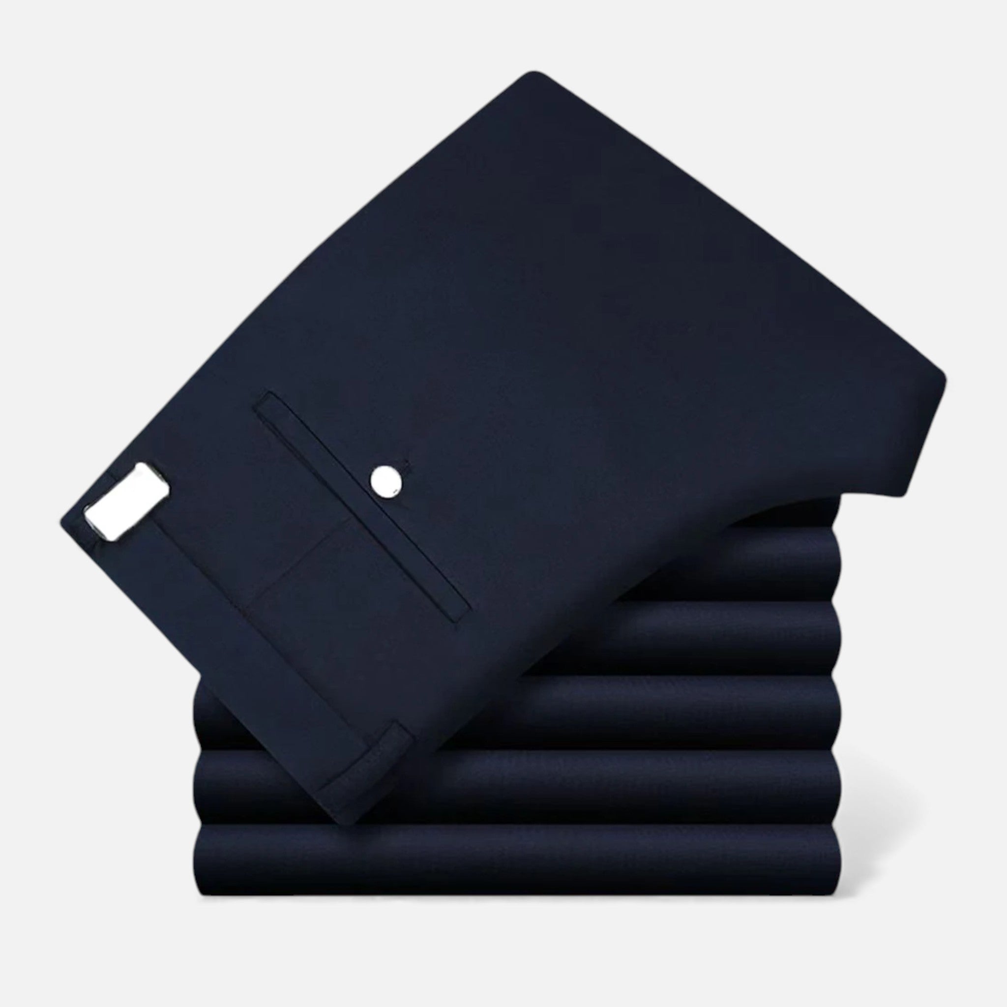 Aveline the Label | Men’s Black Stretch Pants Smart Casual