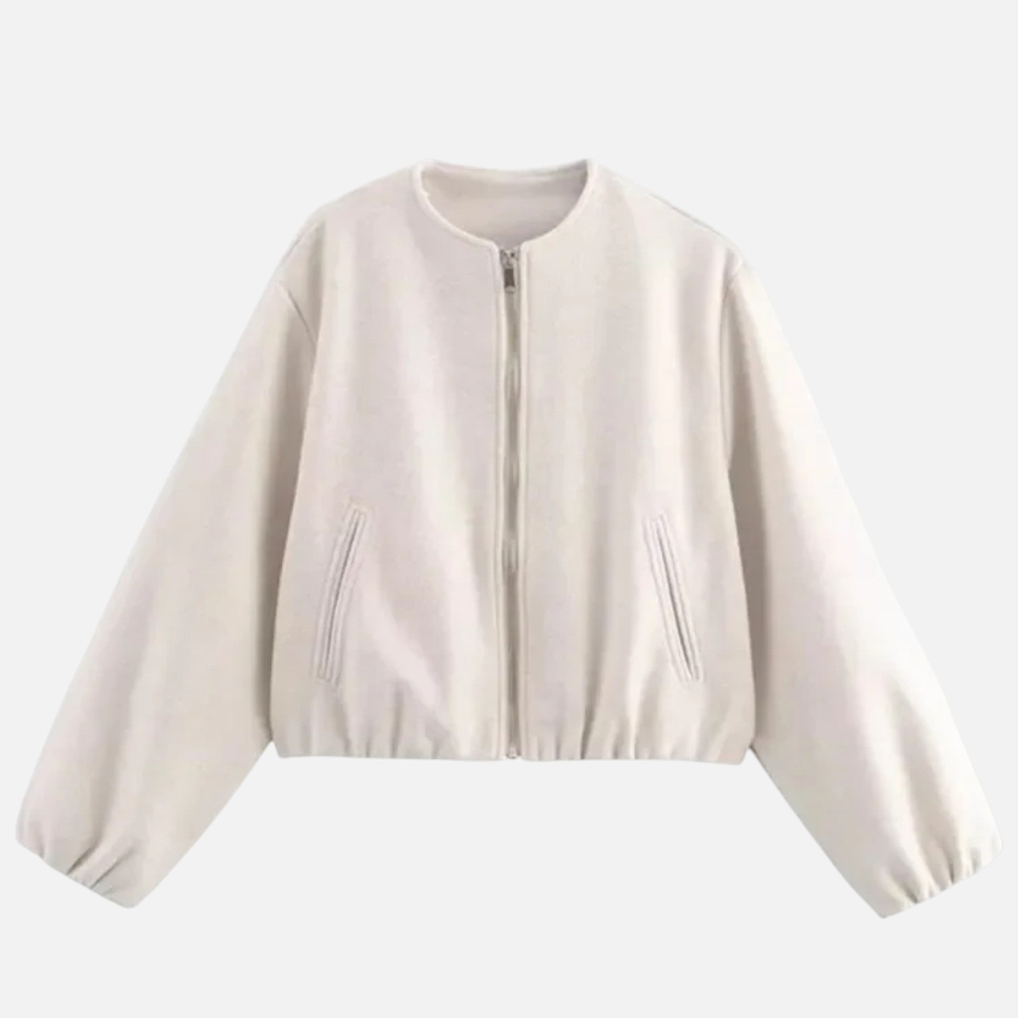 Aveline the Label | Women’s Retro Round-Neck Autumn/Winter Jacket