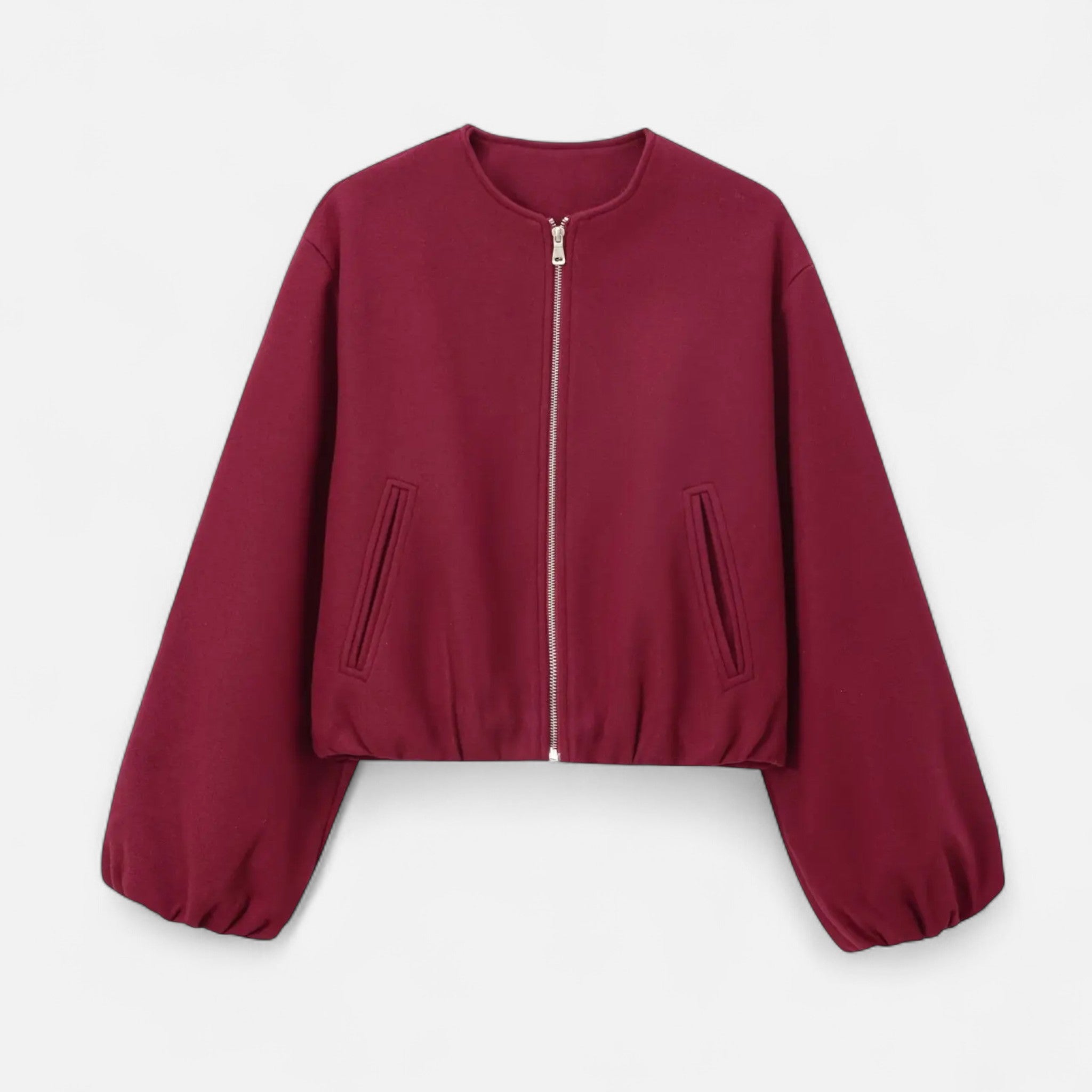 Aveline the Label | Women’s Retro Round-Neck Autumn/Winter Jacket