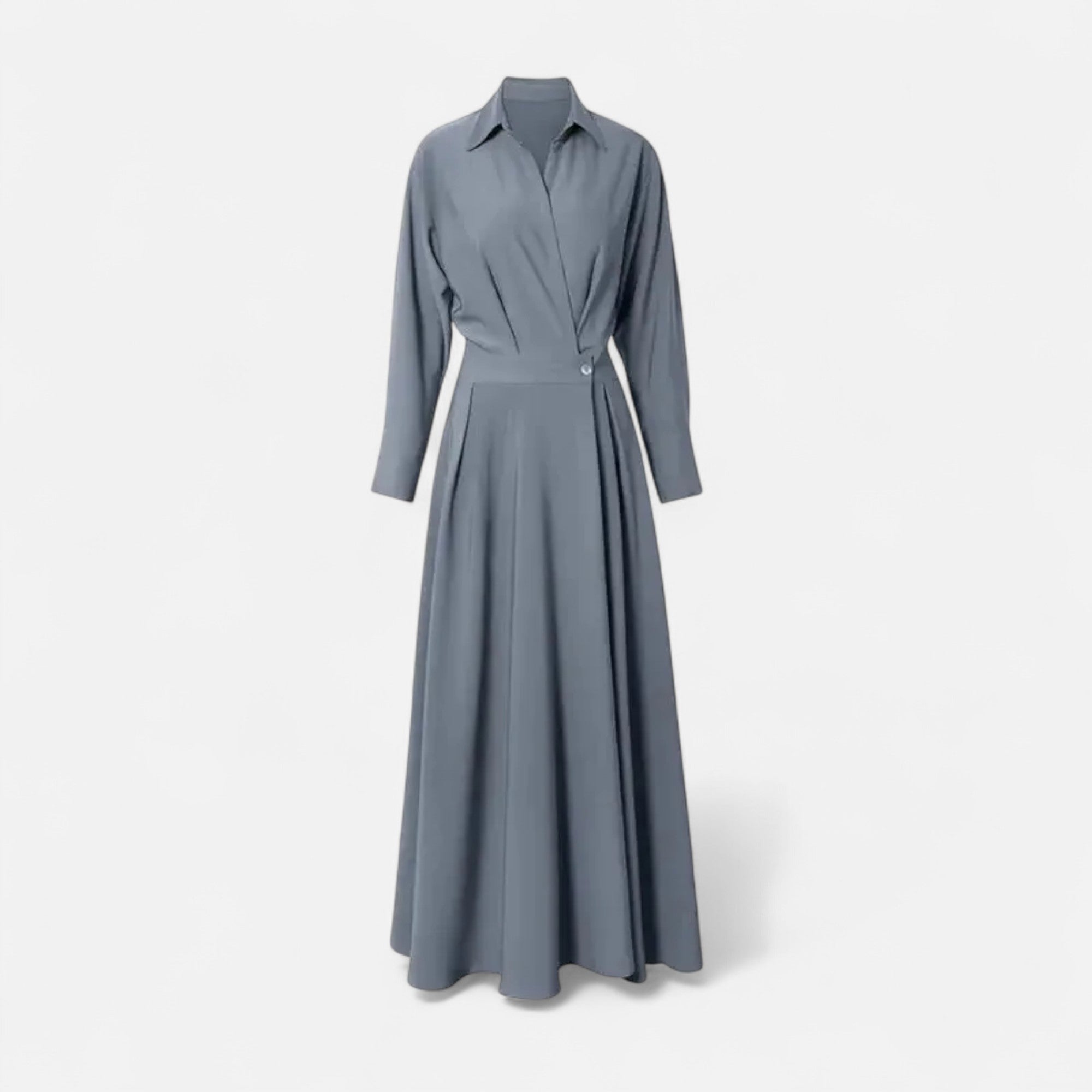 Aveline the Label | Women’s Long Shirt-Dress in Cotton-Blend
