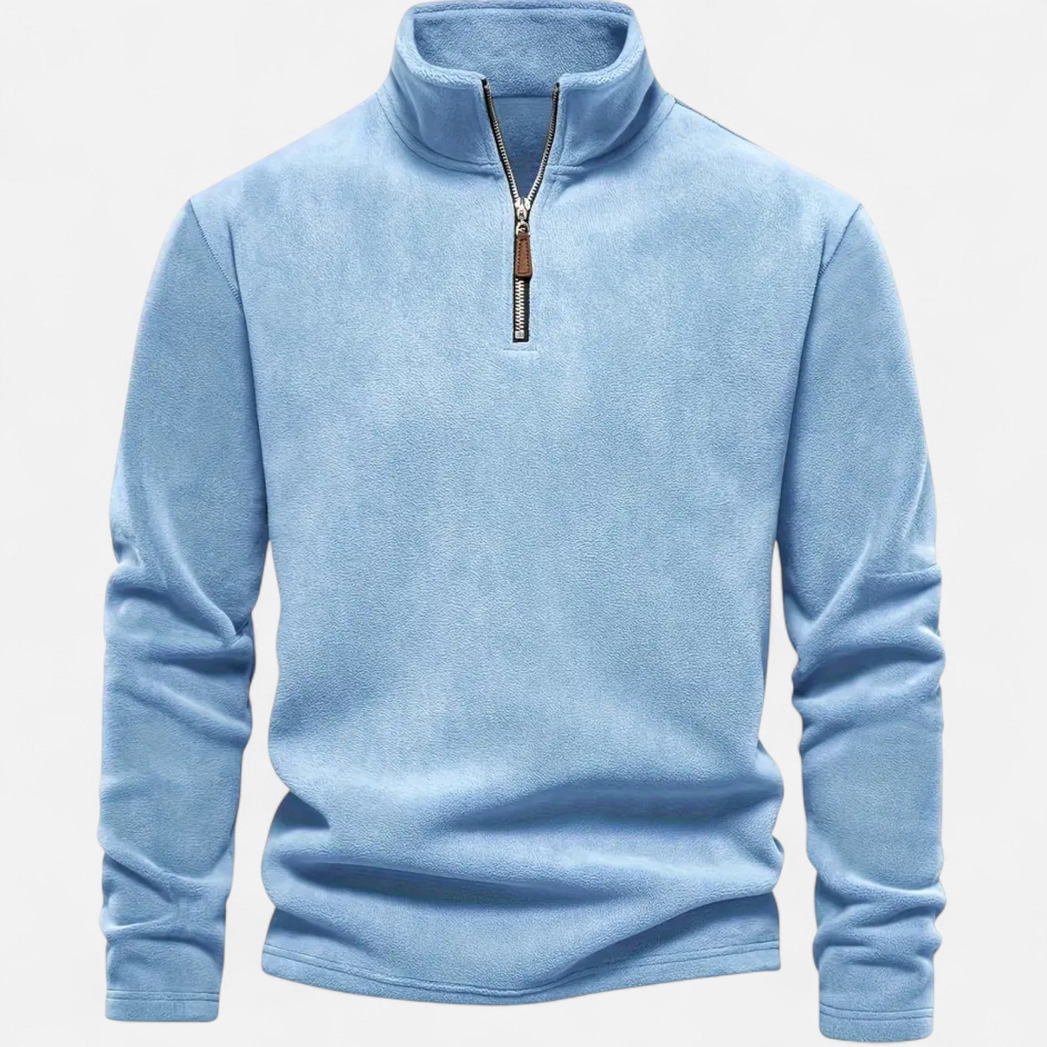 Aveline the Label | Men’s Half-Zip Long-Sleeve Sweater