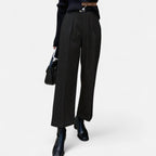 Aveline the Label | Women’s High-Waist Straight Wide-Leg Trousers