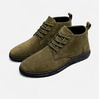 Aveline the Label | Men’s Lace-Up Shoes with Soft Sole, Round Toe
