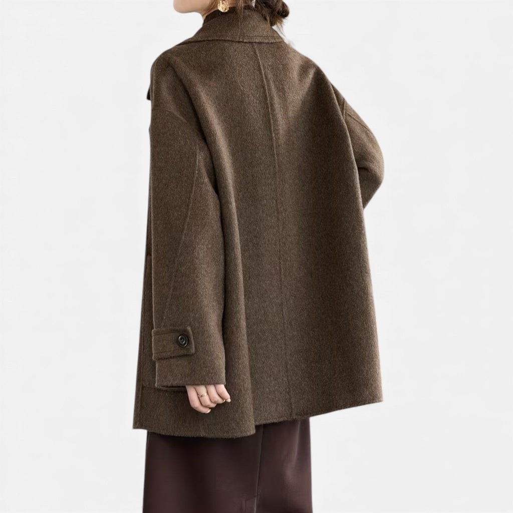 Aveline the Label | Women’s Alpaca-Blend Thick Winter Coat