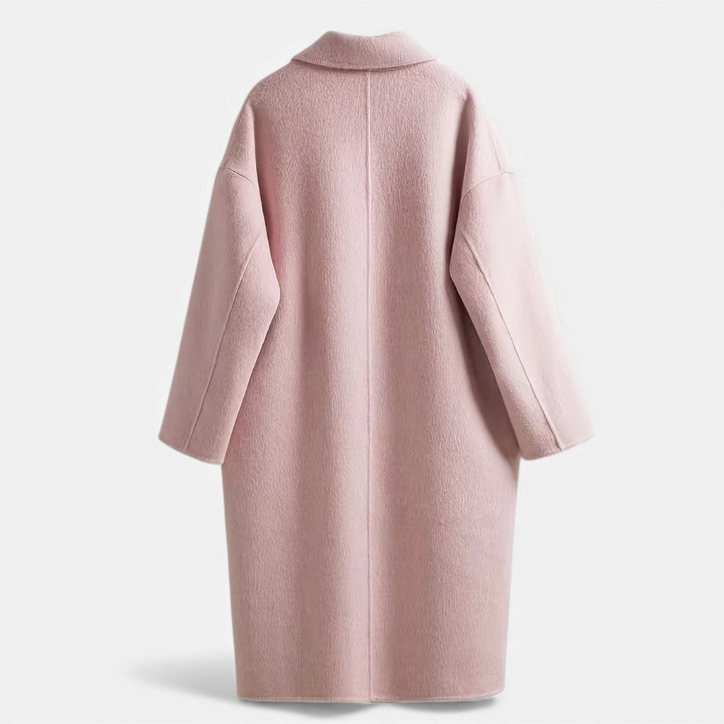 Aveline the Label | Women’s Wool-Blend Winter Coat with Double Pockets