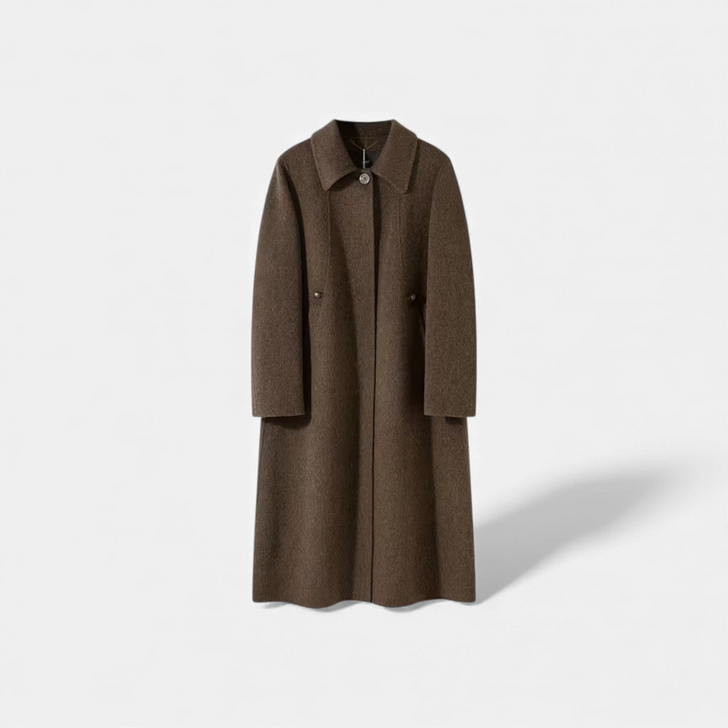 Aveline the Label | Women’s Structured Long Wool Winter Coat