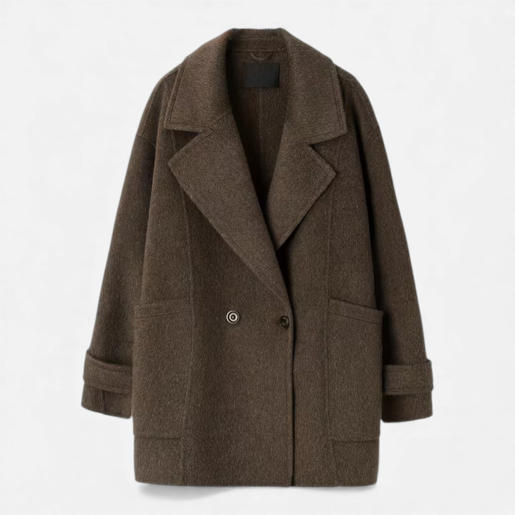 Aveline the Label | Women’s Alpaca-Blend Thick Winter Coat