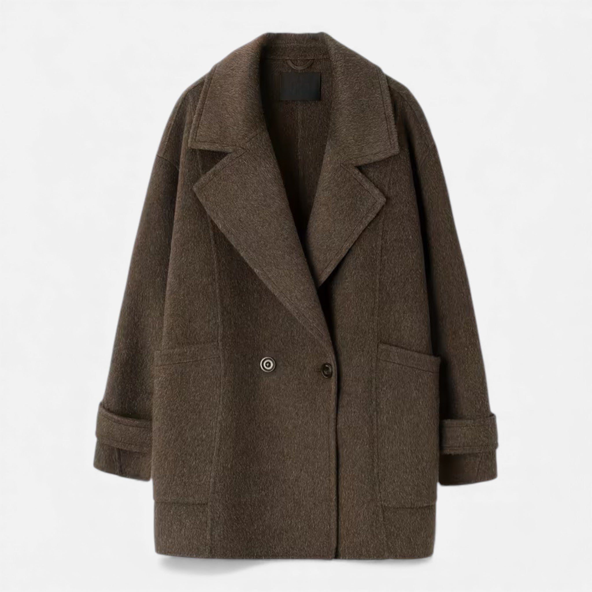 Aveline the Label | Women’s Alpaca-Blend Thick Winter Coat