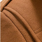 Aveline the Label | Men’s Double-Breasted Round Neck Tweed Coat