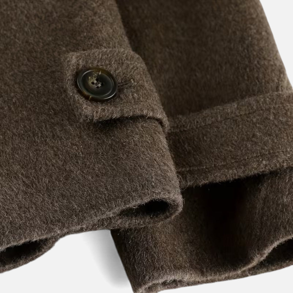 Aveline the Label | Women’s Alpaca-Blend Thick Winter Coat