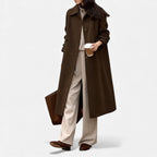 Aveline the Label | Women’s Structured Long Wool Winter Coat