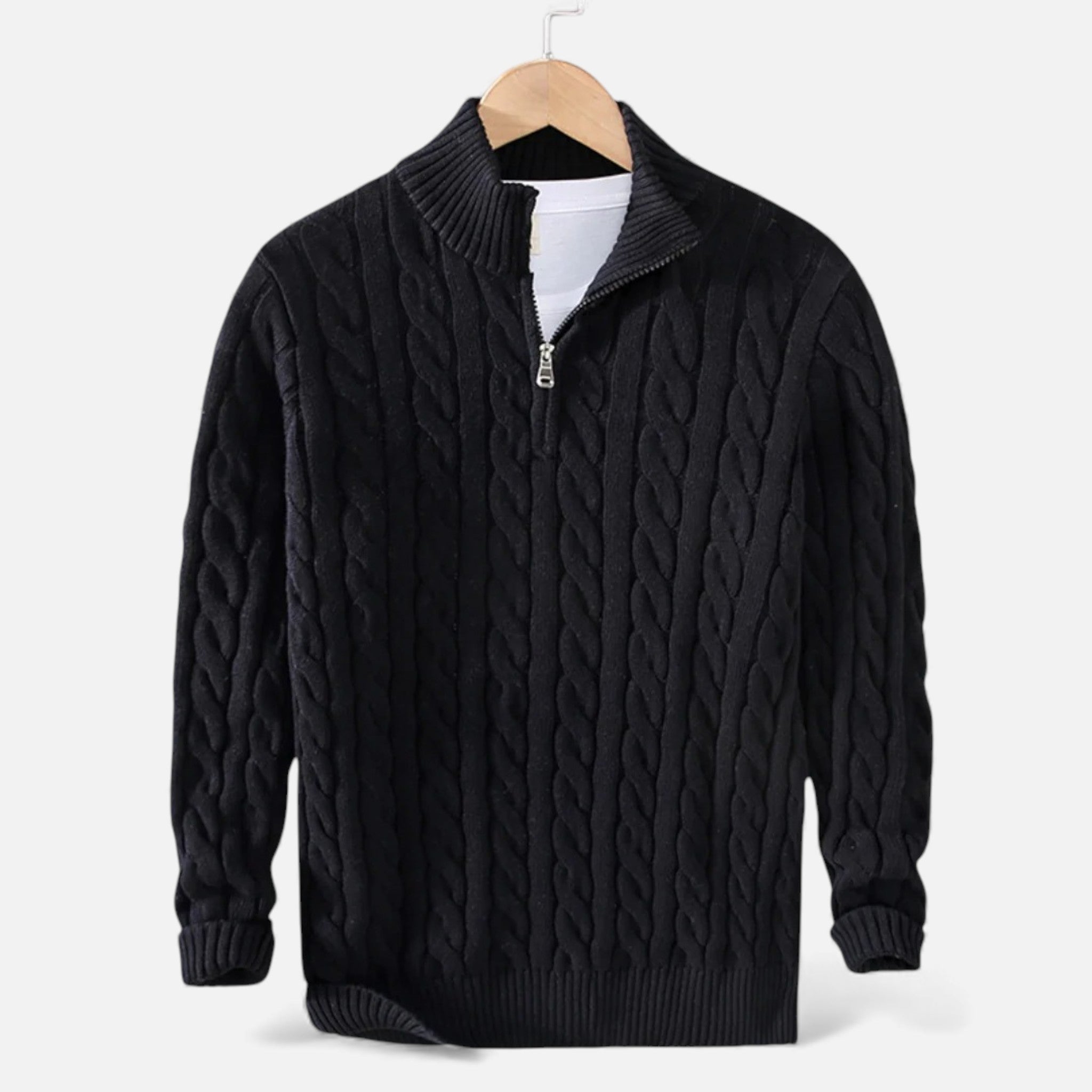 Aveline the Label | Men’s Half Zip Sweater