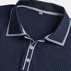 Men’s Summer Polo Shirt – Classic Knit Design