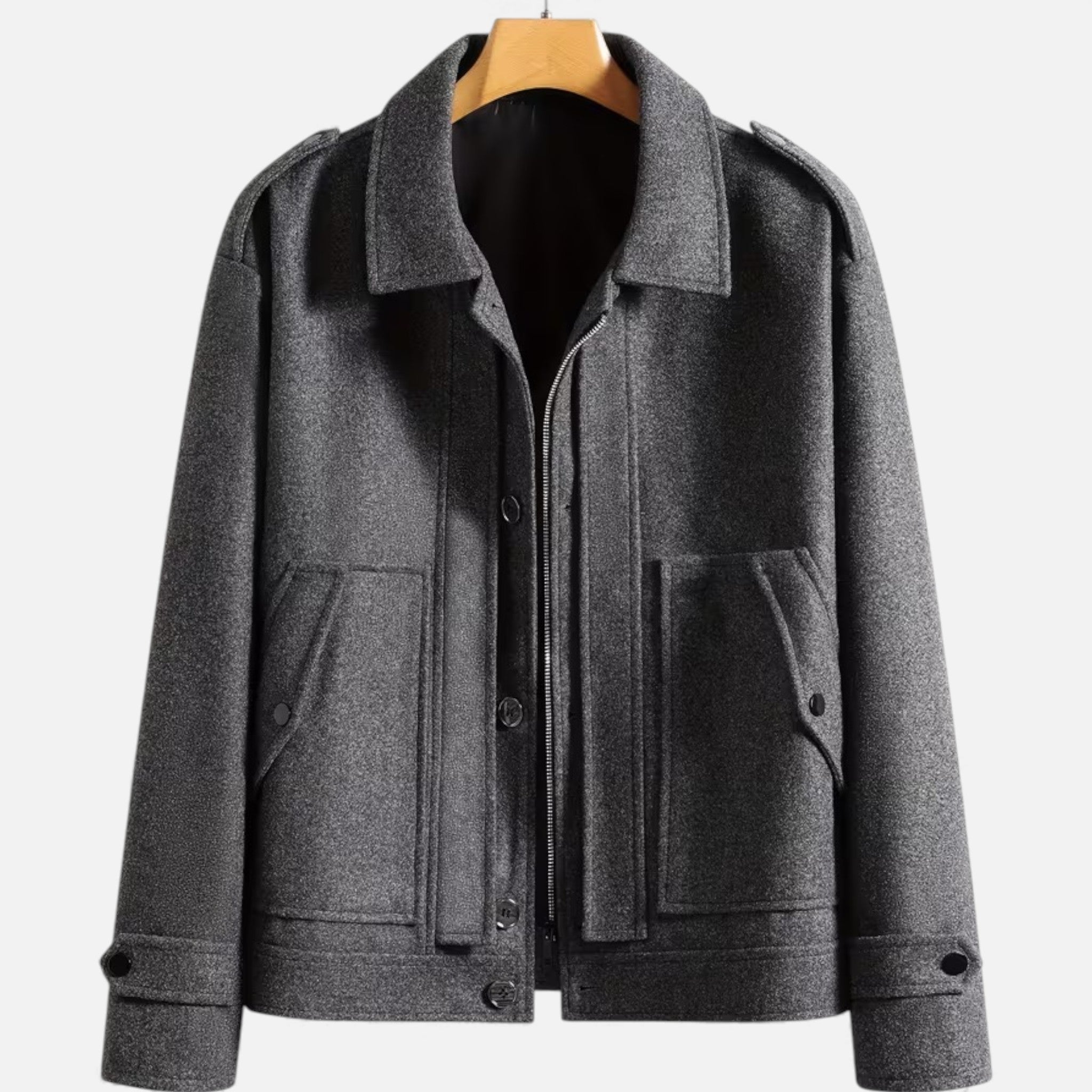 Aveline the Label | Men’s Jacket with Zipper and Pockets