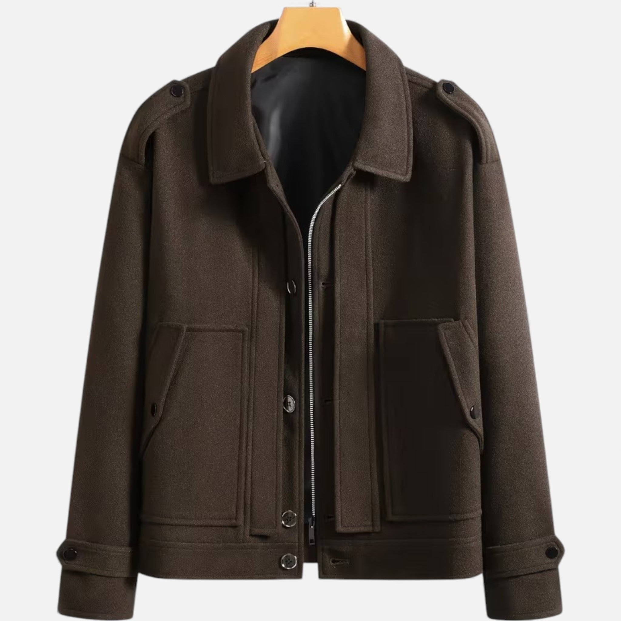 Aveline the Label | Men’s Jacket with Zipper and Pockets