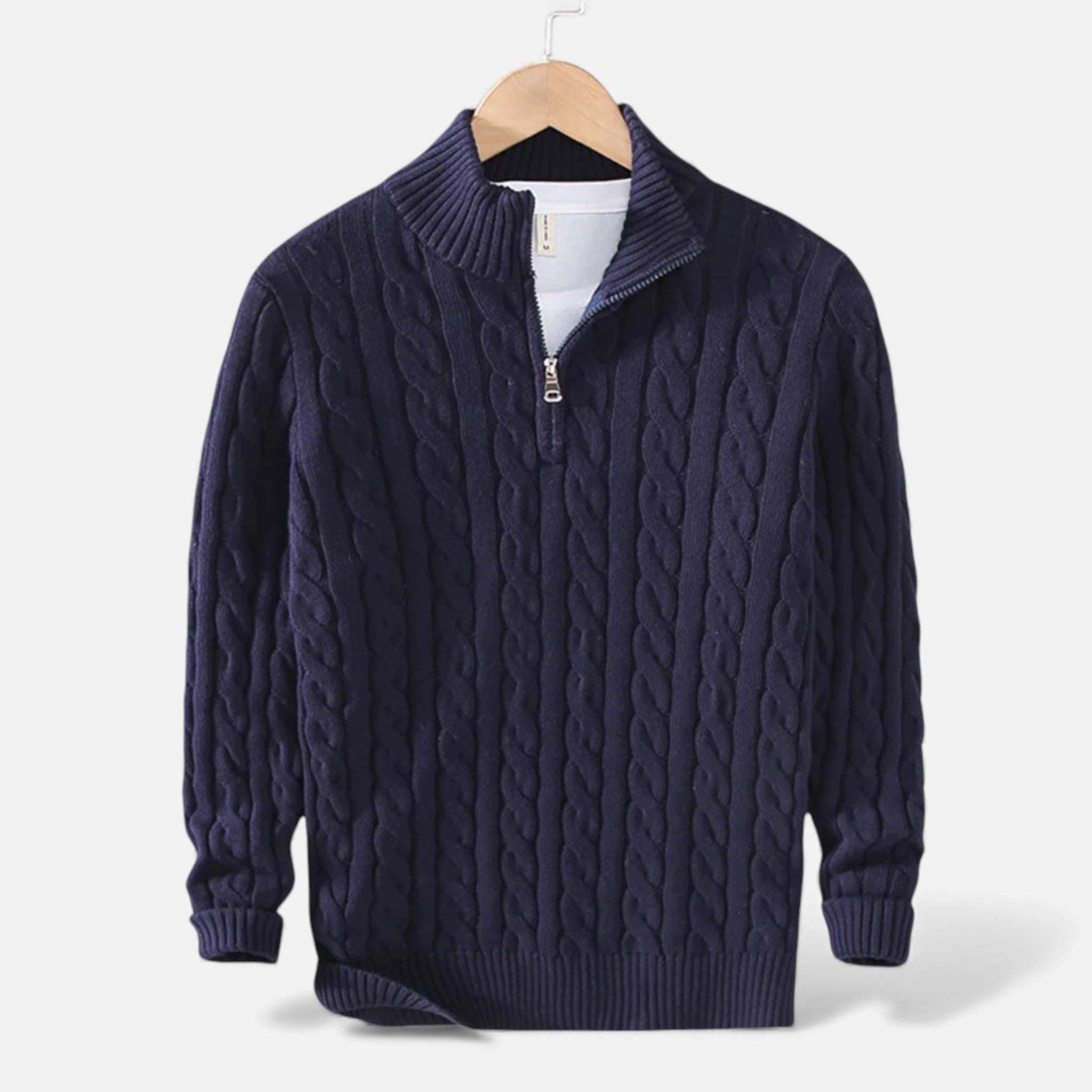 Aveline the Label | Men’s Half Zip Sweater
