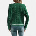 Women’s Elegant Long Sleeve Knit Cardigan