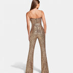 Aveline the Label | Women’s Refined Sequin Evening Jumpsuit