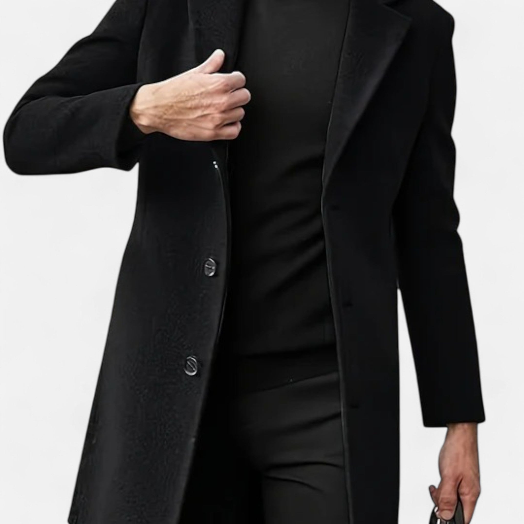 Aveline the Label | Men’s Classic Single-Breasted Trench Coat