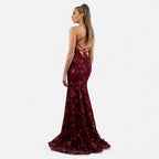 Aveline the Label | Women’s Elegant Sequin Maxi Dress