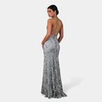 Aveline the Label | Women’s Elegant Sequin Maxi Dress