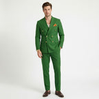 Men’s 2-Piece Suit – Double Breasted Six Buttons Business Wedding Prom