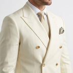 Men’s Standard Fit 2-Piece Suit – Double Breasted Six Buttons Wedding