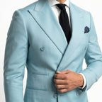 Men’s Double Breasted Suit Set – Tailored Six Button