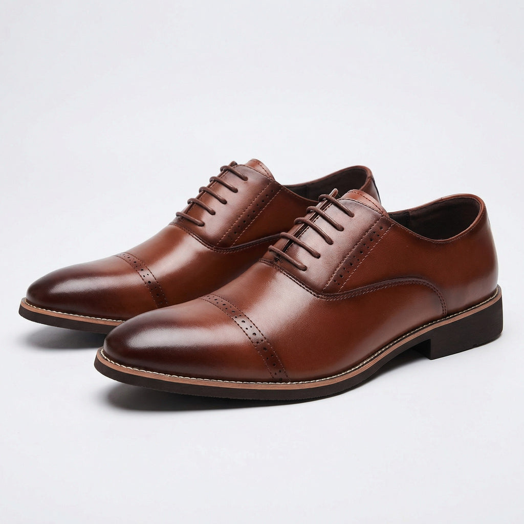 Men’s Lace Up Dress Shoes – Pointed Toe Formal Style