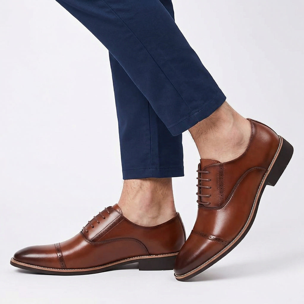 Men’s Lace Up Dress Shoes – Pointed Toe Formal Style