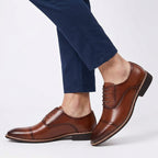 Men’s Lace Up Dress Shoes – Pointed Toe Formal Style