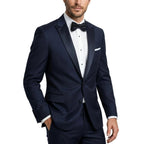 Men’s Single Breasted Suit Set – One Button Peak Lapel