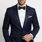 Men’s Single Breasted Suit Set – One Button Peak Lapel