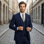 Men’s Single Breasted Suit Set – Tailored Notch Lapel
